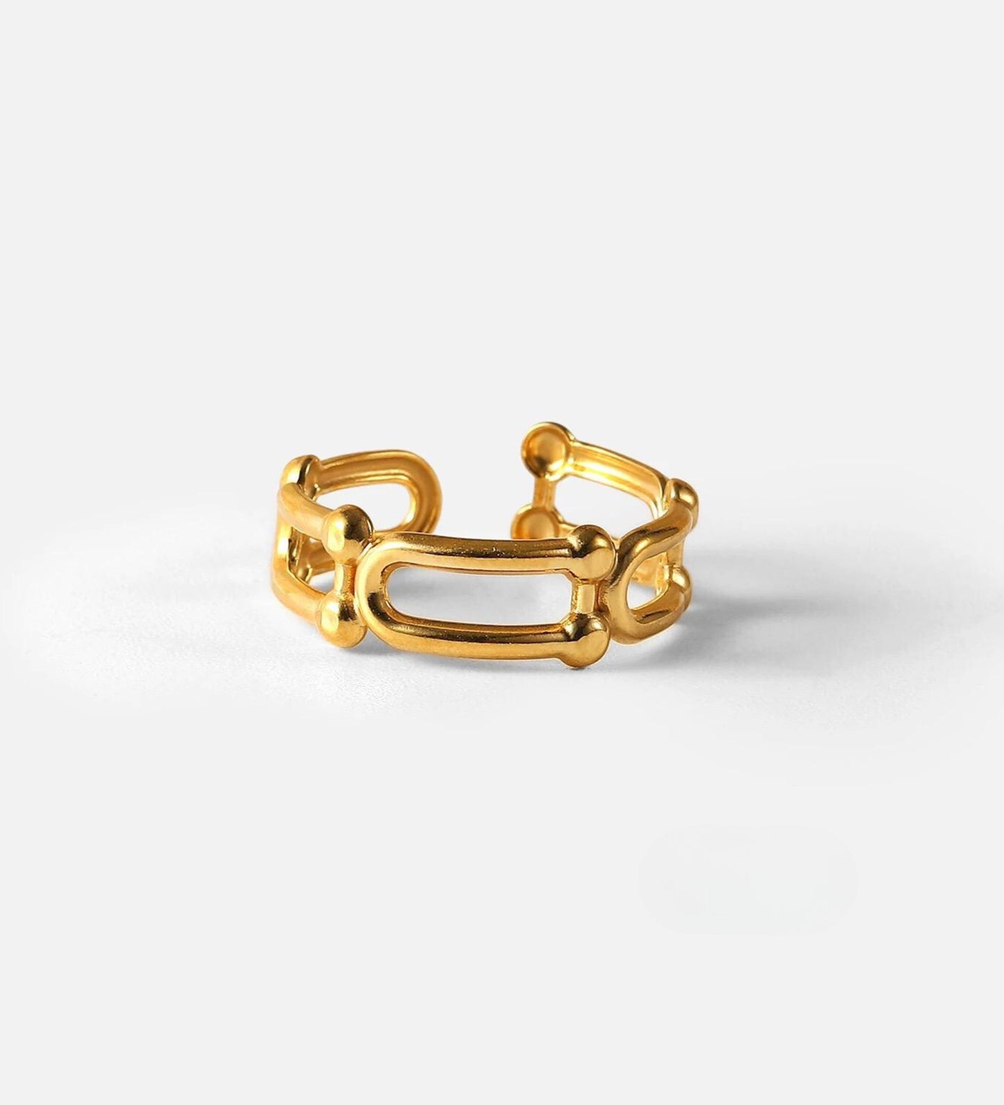 Chain Wave Ring