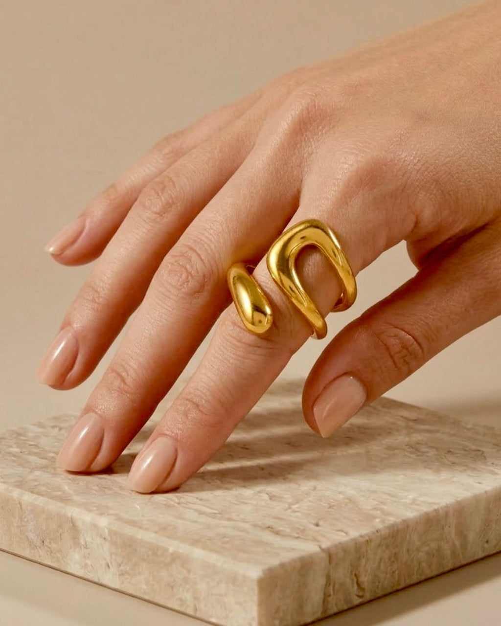 Wave Duo Ring