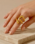 Wave Duo Ring
