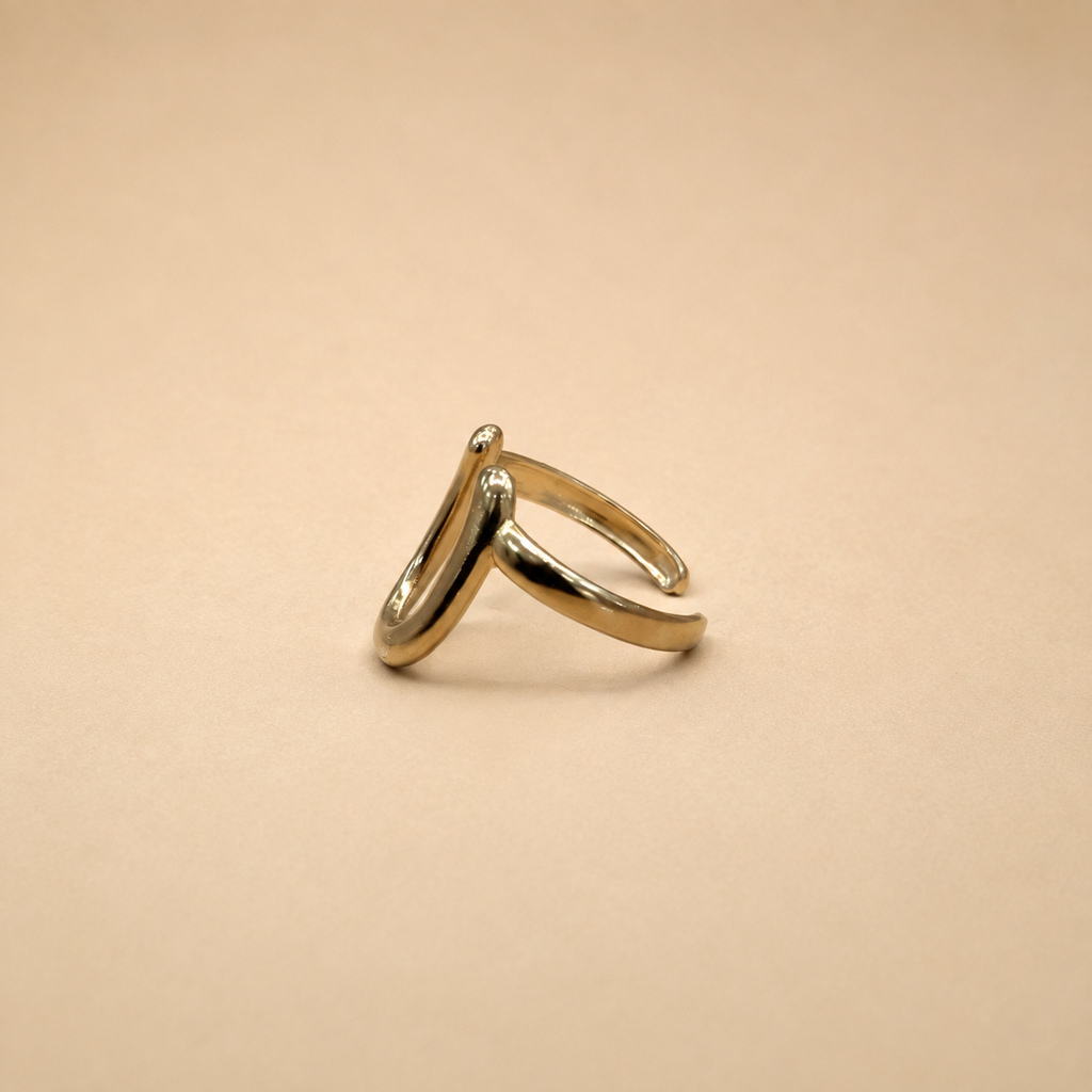 Wave Duo Ring