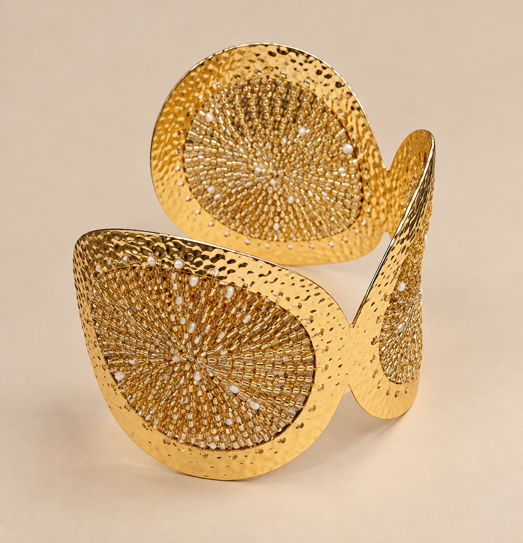 Mosaic Cuff Bracelet