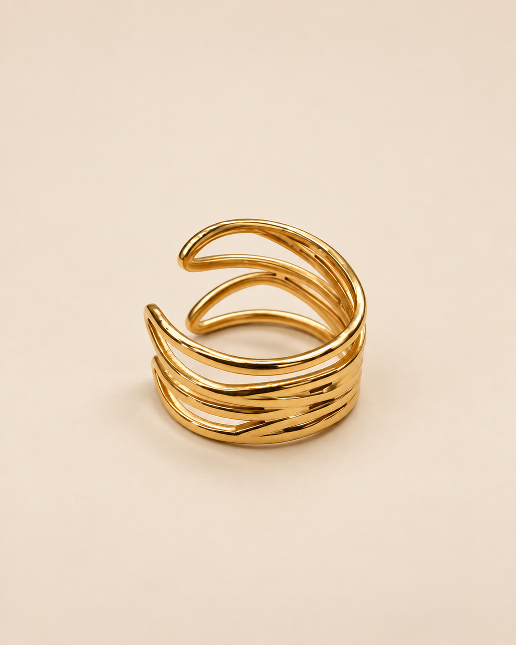Waves Ring